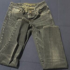 American Eagle Outfitters Men's Black Jeans